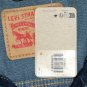 $89.50 LEVI'S TRUCKER JACKET IN DARK STONEWASH BLUE WATER-LESS DENIM JACKET - in size XL