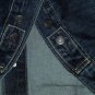 $89.50 LEVI'S TRUCKER JACKET IN DARK STONEWASH BLUE WATER-LESS DENIM JACKET - in size XL