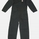 $118.00 LEVI'S WORKWEAR STAY LOOSE COVERALLS PIRATE BLACK TWILL WATER-LESS DARK GREY TWILL - XL