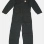 $118.00 LEVI'S WORKWEAR STAY LOOSE COVERALLS PIRATE BLACK TWILL WATER-LESS DARK GREY TWILL - XL