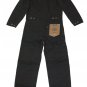 $118.00 LEVI'S WORKWEAR STAY LOOSE COVERALLS PIRATE BLACK TWILL WATER-LESS DARK GREY TWILL - XL