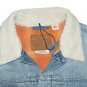 $128.00 LEVI'S PREMIUM BIG E TYPE I LINED TRUCKER WATER-LESS KENTUCKY BLUE CINCH JACKET - S