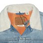 $128.00 LEVI'S PREMIUM BIG E TYPE I LINED TRUCKER WATER-LESS KENTUCKY BLUE CINCH JACKET - XXL