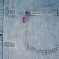 $128.00 LEVI'S PREMIUM BIG E TYPE I LINED TRUCKER WATER-LESS KENTUCKY BLUE CINCH JACKET - XXL