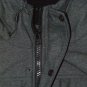 $148.00 LEVI'S PREMIUM SHERPA LINED WATER RESISTANT HOODED BOMBER GREY JACKET - in size M (Medium)