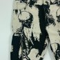 REBEL VENGEANCE MONOCHROME SKULLS ALL OVER GRAPHIC PRINT CARGO FRINGE PUNK STREETWEAR PANTS W34