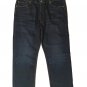 $69.50 LEVI'S 505 REGULAR FIT ECO EASE NAIL KNOT LOOP DARK WASH STRETCH DENIM JEANS - W44 W30