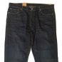 $69.50 LEVI'S 505 REGULAR FIT ECO EASE NAIL KNOT LOOP DARK WASH STRETCH DENIM JEANS - W44 W30