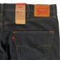$69.50 LEVI'S 505 REGULAR FIT ECO EASE NAIL KNOT LOOP DARK WASH STRETCH DENIM JEANS - W44 W30