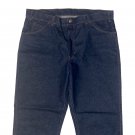 VINTAGE 1970s SADDLE KING CLASSIC DARK INDIGO BLUE DENIM JEANS - MADE IN THE USA W38 L30