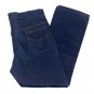 VINTAGE 1970s SADDLE KING CLASSIC DARK INDIGO BLUE DENIM JEANS - MADE IN THE USA W38 L30