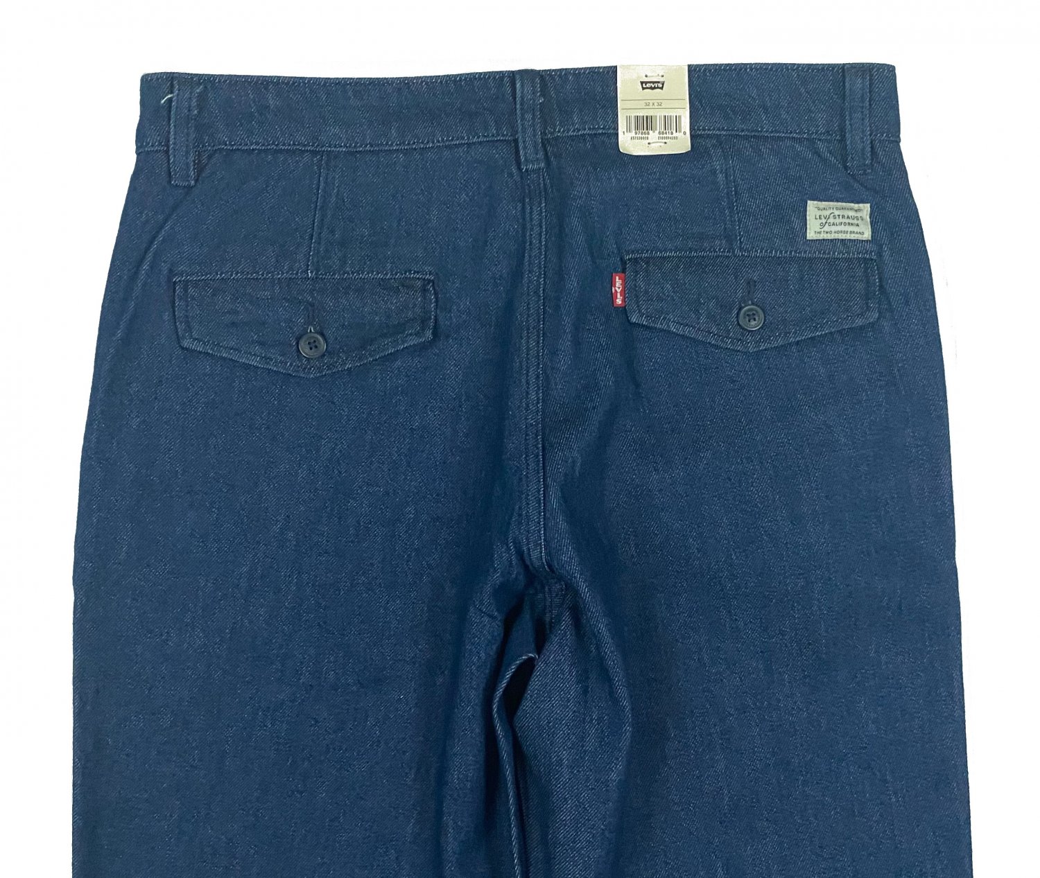 $89.50 LEVI'S XX CHINO BIG E AUTHENTIC RELAXED STRAIGHT LIGHTWEIGHT TWILL PANTS in size W38 L30