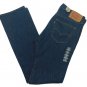 Brand New LEVI'S 501 CLASSIC BUTTON-FLY DARK STONEWASH WATER-LESS BLUE DENIM JEANS in size W36 L40