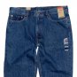 $69.50 LEVI'S 550 RELAXED FIT CLASSIC DARK STONEWASH BLUE DENIM JEANS in size W40 L32