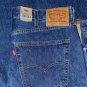 $69.50 LEVI'S 550 RELAXED FIT CLASSIC DARK STONEWASH BLUE DENIM JEANS in size W40 L32
