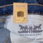 $69.50 LEVI'S 550 RELAXED FIT CLASSIC DARK STONEWASH BLUE DENIM JEANS in size W40 L32
