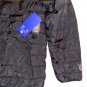 $140.00 NFL TEAM APPAREL ULTRA GAME INSULATED PUFFER FULL ZIP HOODIE JACKET BLACK - Medium