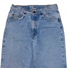 VINTAGE 1998 LEVI'S 550 RELAXED FIT STUDENT ORANGE TAB STONEWASH BLUE JEANS W29 L28 (Actual W28 L27)