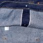$128.00 LEVI'S PREMIUM BIG E SELVEDGE TYPE I TRUCKER HEMP DENIM PLEATED CINCH JACKET - XXL