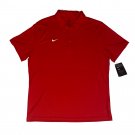 $40.00 NIKE MEN'S DRI-FIT SHORT SLEEVE TOP RED 908414-657 FOOTBALL POLO GOLF TENNIS size XL