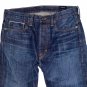 VINCE JAPANESE SELVEDGE DENIM - RAW HEMS - MEN'S STRAIGHT BLUE JEANS W30 L25 USA