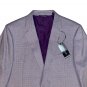NAUTICA MEN'S BLAZER MODERN FIT ACTIVE STRETCH - LAVENDER - GAFF NAS4452 - 2 BUTTON - size 44L W38
