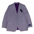NAUTICA MEN'S BLAZER MODERN FIT ACTIVE STRETCH - LAVENDER - GAFF NAS4452 - 2 BUTTON - size 44L W38
