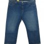 $79.50 LEVI'S 501 CLASSIC DARK BLUE STONEWASH DENIM JEANS for Big & Tall in size W52 L30 (W53)