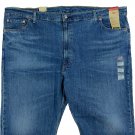 $69.50 LEVI'S 505 REGULAR FIT 'FREMONT DROP SHOT' MEDIUM WASH STRETCH DENIM JEANS - W50 W30