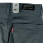 $69.50 LEVI'S 511 SLIM TECH MENS PANTS CHARRED GREY HIGH STRETCH PANTS in size W29 L30