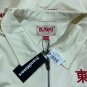 IKIGAI AUTHENTIC BRAND JAPAN LAND OF THE RISING SUN KANJI TWILL JACKET IN 'NATURAL' COLOR - M