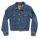 VINTAGE 2003 LEVI'S WOMEN'S / JUNIORS TYPE 1 ICONIC JACKET MEDIUM BLUE DENIM S (Small) VINTAGE 2003 LEVI'S WOMEN'S / JUNIORS TYPE 1 ICONIC JACKET MEDIUM BLUE DENIM S (Small)