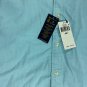 $138.00 RALPH LAUREN MEN'S LONG SLEEVE OXFORD SHIRT IN AEGEAN BLUE COLOR for BIG & TALL - 4XLT