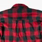 LL BEAN MEN'S TRADITIONAL FIT FLANNEL COTTON ICONIC PLAID RED & BLACK SHIRT 228061 - M (Medium)