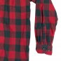 LL BEAN MEN'S TRADITIONAL FIT FLANNEL COTTON ICONIC PLAID RED & BLACK SHIRT 228061 - M (Medium)