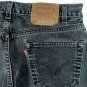 VINTAGE 2000 LEVI'S 505 REGULAR STRAIGHT GRAY FADED BLACK DENIM JEANS W34 L30 (Actual size 32 29)