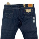 $69.50 LEVI'S 501 BUTTON-FLY STRAIGHT LEG 'The Rose' DARK INDIGO BLUE WATER-LESS DENIM JEANS W52 L32