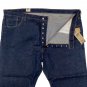 $69.50 LEVI'S 501 BUTTON-FLY STRAIGHT LEG 'The Rose' DARK INDIGO BLUE WATER-LESS DENIM JEANS W52 L32