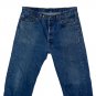 1995 VINTAGE LEVI'S 501 xx DENIM JEANS with SUSPENDER BUTTONS - Made in USA W38 L36 (Actual 34 32)