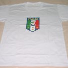 ITALY SOCCER T-SHIRT SIZE LARGE (EC) WE SHIP USPS