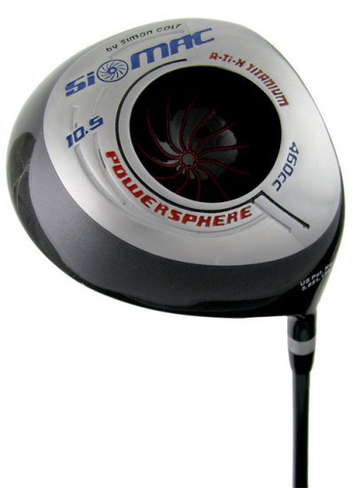 NEW BURROWS GOLF SiMAC POWERSPHERE DRIVER 10.5° REGULAR