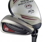 NEW WILSON P.S. FAT SHAFT 3-PW HYBRID IRONS GRAPH/STEEL
