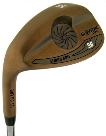 NEW BURROWS GOLF SiMAC POWERSPHERE LH SAND WEDGE 56°