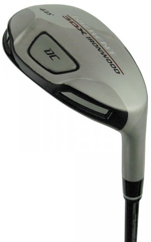 NICKENT GOLF- 3DX DC 23&Acirc;&deg; #4 HYBRID IRON WOOD GRAPH REG