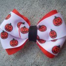 Halloween Pumpkin Hair Bow