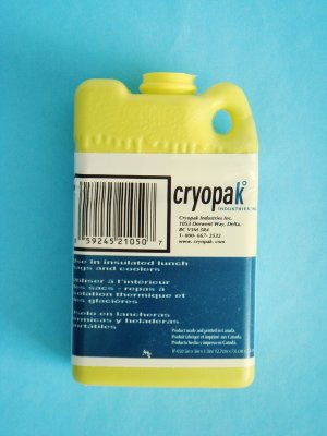 Cryopak Ice Pack for Lunch Cooler Box reusable