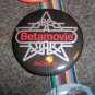 Sony Be A BetaMovie Star Pinback Button Original Beta