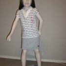 GYMBOREE Grey Dress-Skirt Set Sz.6