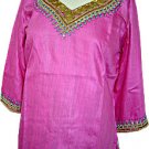 Exclusive Party Silk Tunic Top