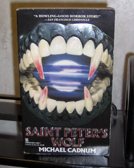 Saint Peter's Wolf by Michael Cadnum Paperback Novel
